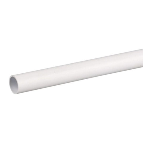POLYW10 - 3m PVC Waste Pipe Solvent Weld White