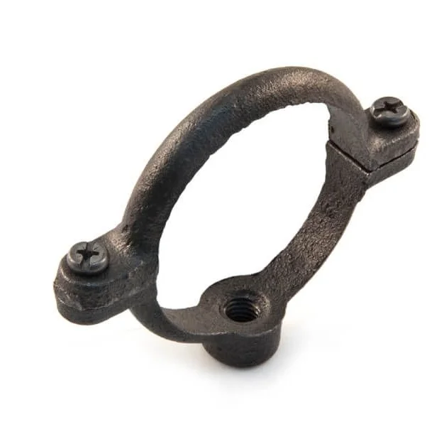Two Screw Pipe Clamp With EPDM Rubber Lined Split Ring Hangers - Two - View #6