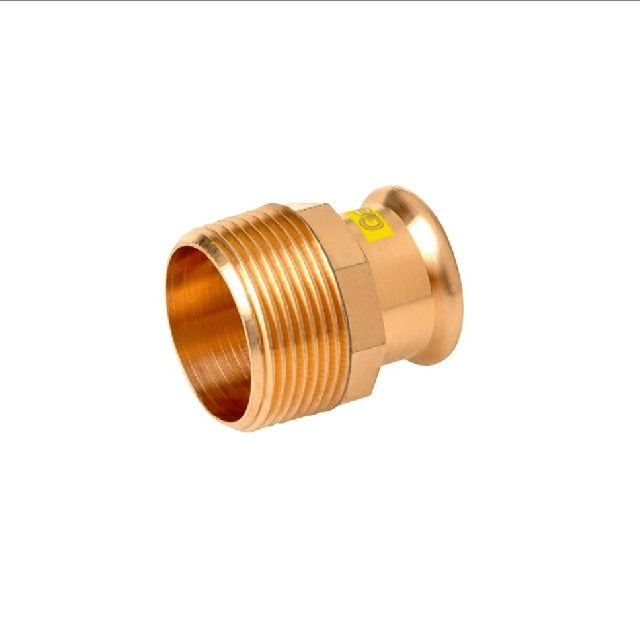 PFSCUG3 - Mpress Copper Gas Male Iron Straight Adaptor Pressfit