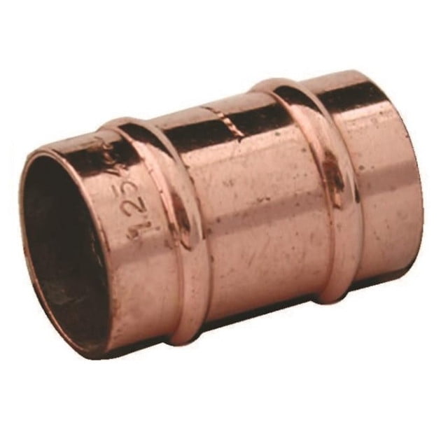 YP100 - Solder Ring Straight Coupling Copper