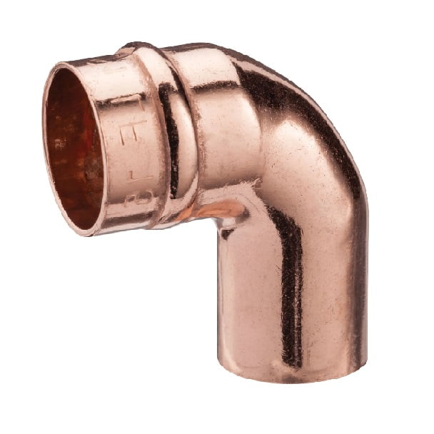 YP161 - Solder Ring 90 Street Elbow Copper
