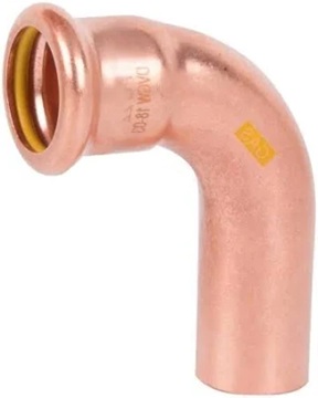 PFSCUG12S - Mpress Copper Gas 90 Street Elbow Pressfit