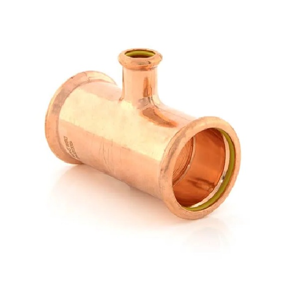 PFSCUG25 - Mpress Copper Gas Reducing Tee Pressfit